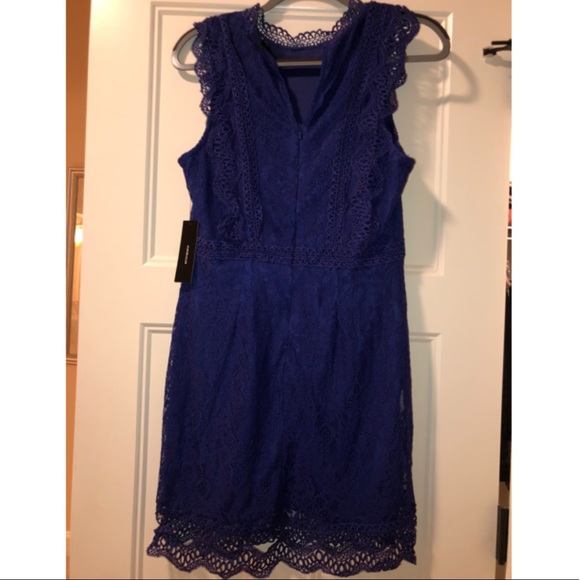 Blue Lulu Dress NEVER WORN - Picture 3 of 4
